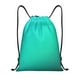 thumbnail image 1 of Fotbe Turquoise Light Blue Bolsa Mochila con Cordón Estampada, Bolsa de Gimnasio Deportiva, Bolsa Cinch, Bolsa con Cordón para Hombres y Mujeres-Medium, 1 of 6