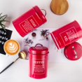 thumbnail image 3 of Metal Kitchen Canister Set Coffee Tea Sugar Tins Containers Food Storage Jars Bottles 1200ml Capacity, 3 of 9