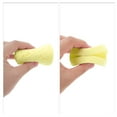 thumbnail image 4 of Unique Bargains 1 Pc Reusable Sponge Face Scrubber Thickening for Removing Makeup 4.33"x3.46" Yellow, 4 of 5