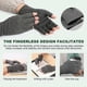 thumbnail image 5 of Far Infrared Titanium Ion Arthritis Therapy Heat Compression Gloves, Infrared Gloves To Relieve Arthritis Symptoms, 5 of 5