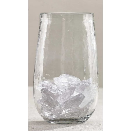 - Textured Beverage Glass - Set of 4