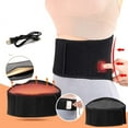 thumbnail image 1 of Cagogo under $5 USB Heated Waist Belt, USB Electric Heating Waist Belt,Rechargeable Thermal Back Support Belt,3 Temperature Adjustable Heat Pad,Sports Waist Protection Belt,Men Women Cold Relief Belt, 1 of 9