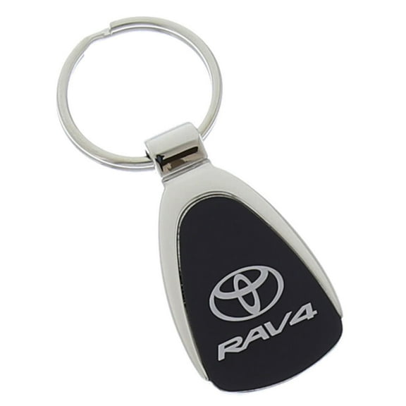 Toyota RAV4 Black Tear Drop Key Chain