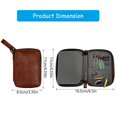 thumbnail image 5 of SIEYIO Fishing Lure Bag Spoon Baits Lure Wallet Artificial Crankbait Binder Bag, 5 of 12