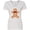 AA-White, variant on Inktastic Cute Gingerbread Man with Red Plaid Bowtie Women's V-Neck T-Shirt