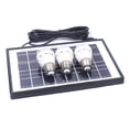 Miumaeov Solar Panel Power Generator Kit Solar Panel Power Storage Generator LED Light Charger Kit with 8" Fan for Home Garden