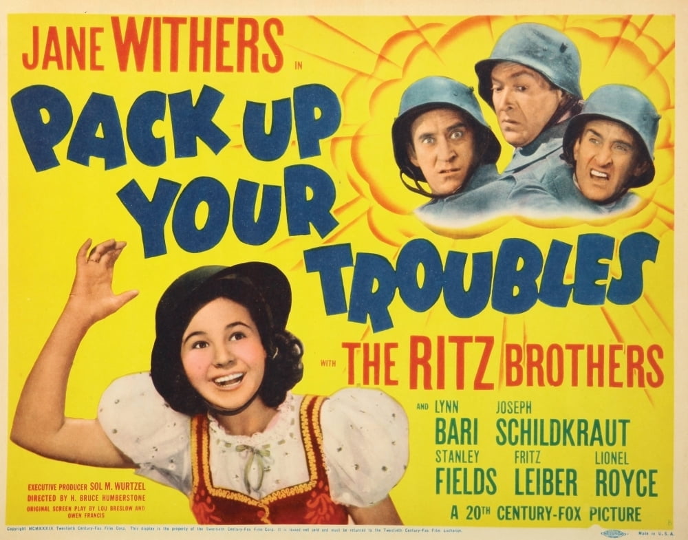 Pack Up Your Troubles Still (10 x 8) - Walmart.com - Walmart.com