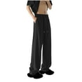 thumbnail image 4 of Mefallenssiah Full Length Pants Liquidation Pantalon Cargo Homme à Poches avec Cordon de Serrage, 4 of 5