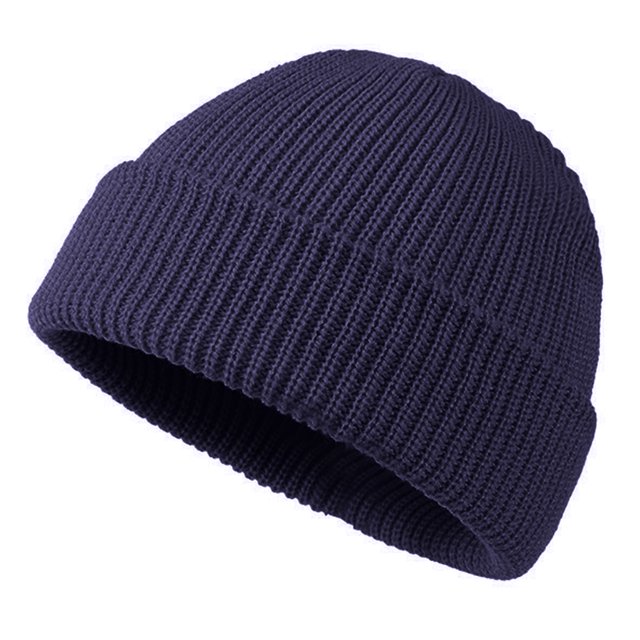 Sonducket Sombreros de mujer, sombreros de Color sólido, accesorio de ropa, gorros de invierno flexibles y cómodos, gorro de punto Unisex grueso para Sombreros Azul oscuro