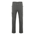 thumbnail image 5 of Men's Heavy-Duty Work Pants - Work Pants for Men Ripstop Cargo, Extra-Deep Pockets, Construction & Hiking Gray XL, 5 of 5
