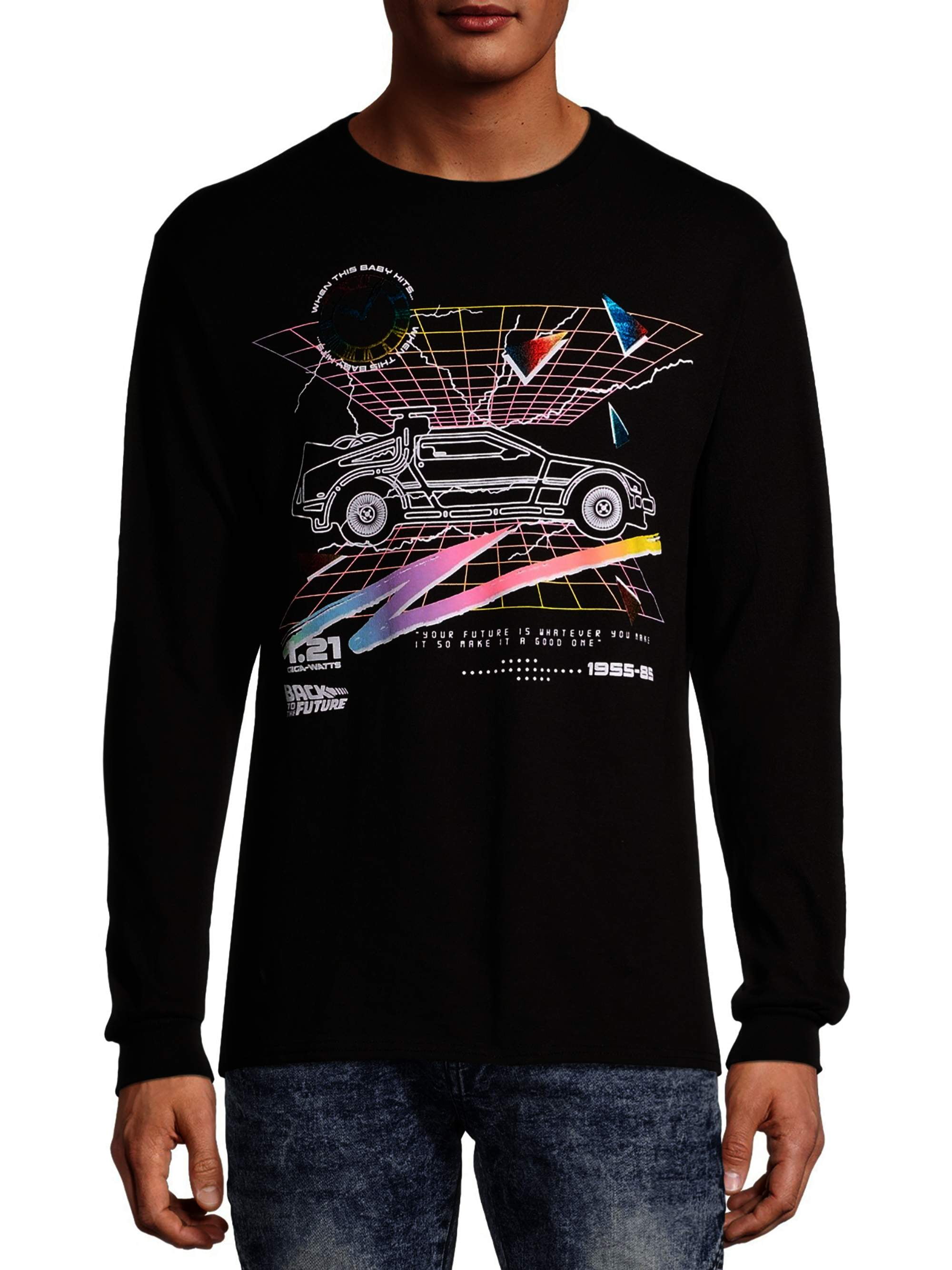 back to the future t shirt walmart