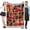 9 Photos, variant on Custom Blanket with Photos and Text Customized Blanket Personalized Flannel Throw Blankets for Adult Kid Birthday Christmas Halloween Mothers Fathers Valentines Day Gift. (5 Photos, 48X32inch)