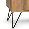 thumbnail image 4 of Simpli Home Hunter 60 inch Wide Solid Mango Wood TV Stand in Natural For TVs up to 65 inches, 4 of 6