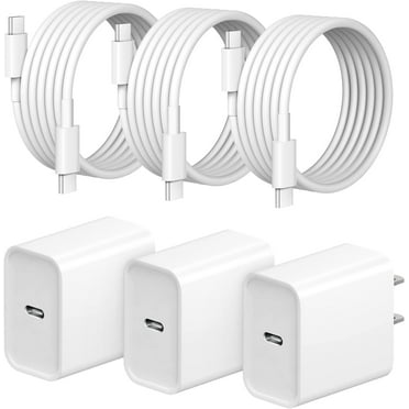 iPhone 16 Charger, 20W USB C Charger Block with 6FT USB-C Cable Compatible with iPhone 16/16 Pro/16 Pro Max/15 Pro Max/15 Plus/iPad Pro 12.9/11