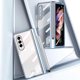 thumbnail image 5 of Clear Case With S Pen Holder Compatible With Samsung Galaxy Z Fold 3 5g, 360 Full Protection Pc Shockproof Cover, 5 of 5