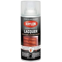 Krylon K07032 7032 Lacquer Spray, 12 Oz, Aerosol Can, 20-25 Sq-Ft Coverage, Gloss, -29 Deg C, 7 Ph, Clear, Clear