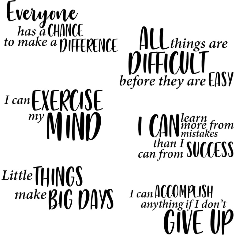 Classroom Decoration My Vinyl Story Motivational Wall Decal ...