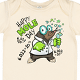thumbnail image 4 of Inktastic Happy Mole Day- Chemistry Mole Boys or Girls Baby Bodysuit, 4 of 5