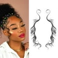 thumbnail image 2 of DIY Fashion Hair Hairline Stickers - Waterproof Hairline Stickers for Women, Salon Hairstyling, Natural Hair Stroke Effect, Easy to Apply & Remove, 160x110mm, Hair Styling Accessor Makeup Organizers, 2 of 2