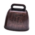 thumbnail image 1 of 3x Grazing Bell Small Loud Bells Metal Cow Cattle Farm Animal Red Bronze, 1 of 8