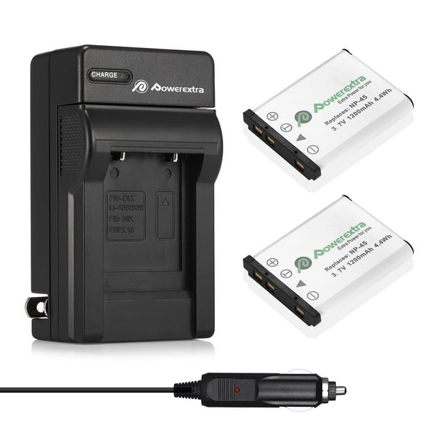 Batería y cargador Powerextra NP-45A/B/S para Fujifilm