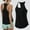 Black, variant on Royisotas Athletic Plus Size Tank Tops for Women Sleeveless Summer Dark Gray Camisoles for Women Crew Neck Yoga Racerback Cami Tank Tops for Women