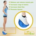 thumbnail image 3 of BodyHealt Foot Rocker, Calf Stretcher - Achilles Tendon Stretcher for Leg & Foot Exercise (Blue, 10 oz.), 3 of 9