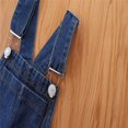 thumbnail image 6 of PINQI Baby Sports Leggings Baby Girls Denim Overalls Bell Bottom Kid Children Fashionable Flared Pants Jeans Toddler Elastic Leggings, 6 of 9