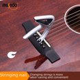 thumbnail image 4 of Durable Alloy Metal Capo for Classical & Folk Guitars - M-5-6 Model MC-5 Compact Transposition Clamp with Easy Tuning Adjustment, Portable Music Accessory for Enhanced Performance by Little Angel, 4 of 5