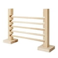 thumbnail image 2 of Bunblic Rabbit Jump Bar Wooden Toy Indoor Outdoor, Interactive, Jump Hurdle Bar, Adjustable Height for Pet Rabbit Bunny Jump Training, 2 of 8