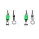 thumbnail image 4 of Soidarity Indicadores de mordida prácticos resistentes al desgaste Conector de pesca de acero inoxidable Sensor colgante Indicador de cadena Verde 2Conjunto, 4 of 6