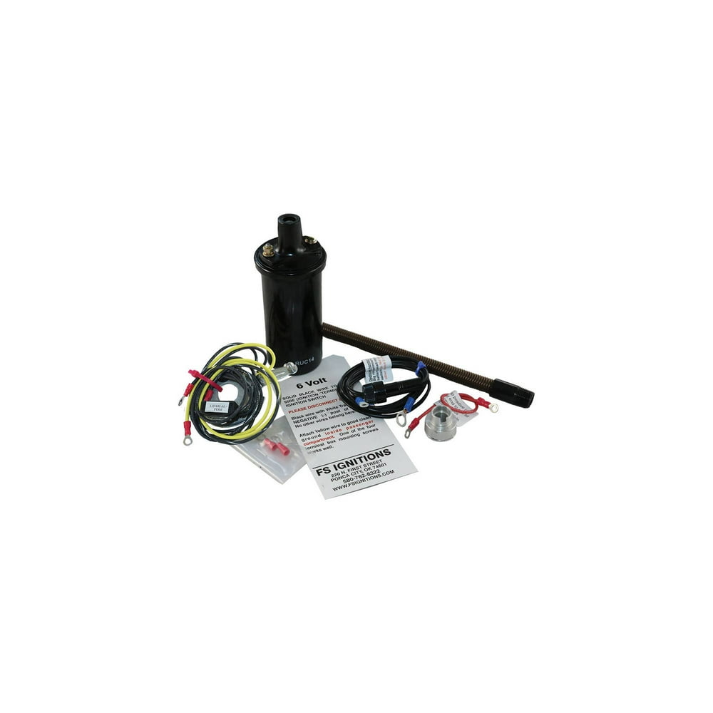 MACs Auto Parts 2820835 Model A Ford Electronic Ignition Kit 6 Volt