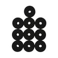 thumbnail image 1 of Cymbal Felt Washer Pads Drum Set Accessory Non Slip Improves Sound Protects Cymbals 20Pcs, 1 of 7