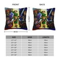 thumbnail image 4 of The Legend of Zelda Throw Pillow Cover Decoration Pillow Case Cushion Home Decor for Home Sofa Couch 22"x22", 4 of 7