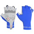 thumbnail image 1 of Guantes de ciclismo unisex de medio dedo de tela transpirable de alta elasticidad para exteriores (azul XL), 1 of 10