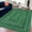 Green, variant on Unique Loom Braided Chindi Collection Area Rug - Layer (8' x 10' Rectangle Blue/Navy Blue)