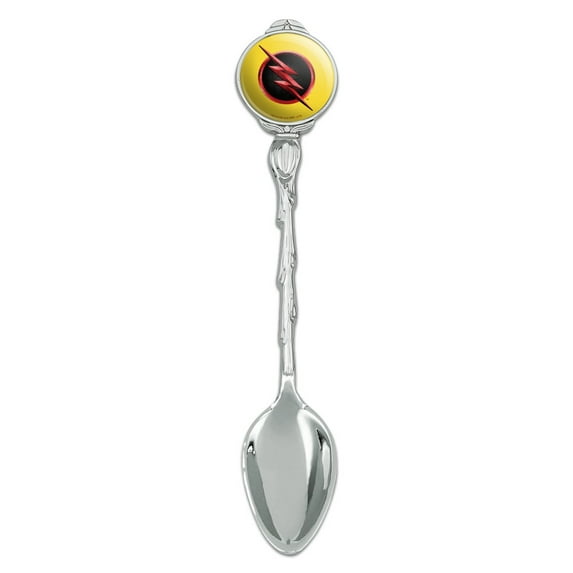 The Flash TV Series Reverse Flash Logo Novelty Collectible Demitasse Tea Coffee Spoon