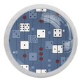 thumbnail image 1 of 4PCS Round Dices Cabinet Fluorescence Knob Glowing in the Dark Furniture Drawer Pulls Handle with Screws, 1 of 5