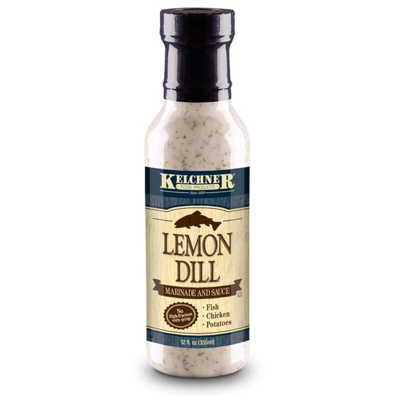 Kelchner Marinade And Sauce Lemon Dill, 12.0 FL OZ