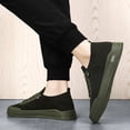 thumbnail image 5 of NexTorq Men's Breathable Running Shoes Mesh Low Top Casual Slip-On Outdoor Sports Sneakers Green 42, 5 of 5