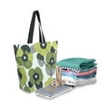 thumbnail image 2 of FORMRS Womens Canvas Tote Bag with Zipper Inner Pocket Shoulder Handbag, Gray Floral, 2 of 7