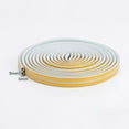 thumbnail image 5 of 10m Weather Stripping Seal Strip for Doors/Windows Self-Adhesive Backing Seals Large Gap Easy Cut to Size, 5 of 8