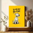thumbnail image 6 of Qisvanset Funny Dog Canvas Wall Art 15.75x11.81 Inches, 6 of 8