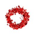 thumbnail image 2 of 16.4 Feet Star Garland Tinsel Wire Star Fairy Lights Garland Christmas Tree Ornament for Christmas, Valentine, New Year, Birthday, Exhibition, Wedding, Baby Shower, Holiday Party, Home Decoration, 2 of 6