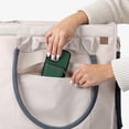 thumbnail image 6 of CleverMade Rolling Tote Cart 90L Collapsible Wheeled Bag, Cream, 6 of 11