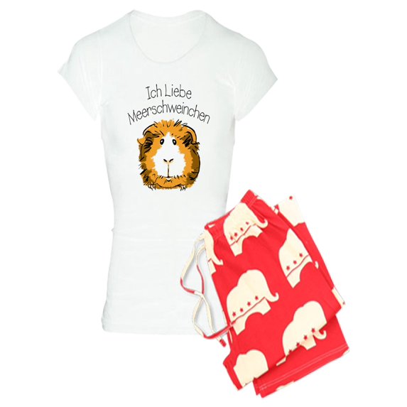 CafePress - Ichliebe Pajamas - Women's Light Pajamas