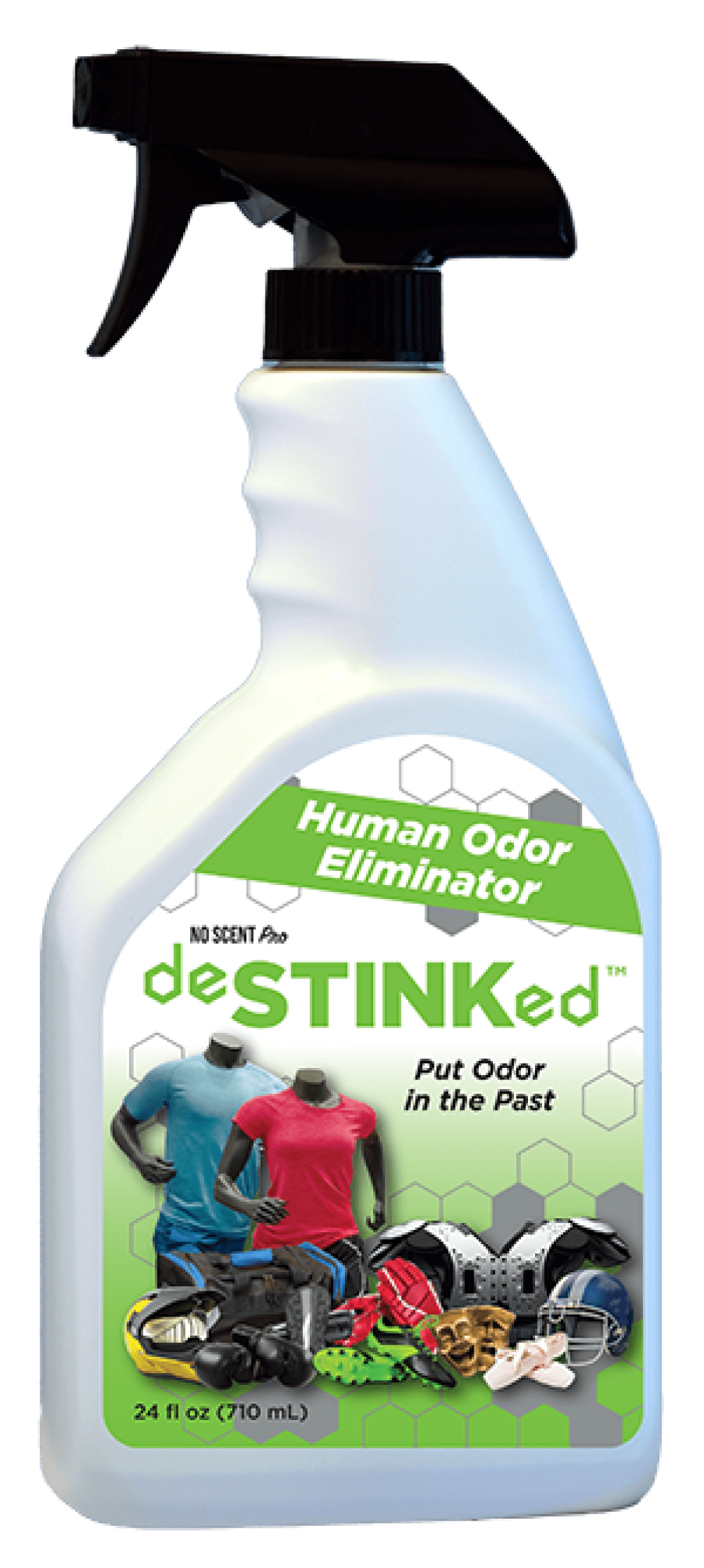 deSTINKed Human Odor Eliminator, TripleAction Spray, 24 fl oz