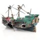 thumbnail image 1 of Decoraciones de naufragios para acuarios: adorno de barco sumergido con burbujeador de aire, decoraciones de ventilación de aire para acuarios, 1 of 5
