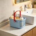 thumbnail image 6 of Ohmyroo Handheld Shower Basket 9.6x6.1 Inch Plastic Toiletries Storage Caddy Bathroom Vanity Organizer, 6 of 7