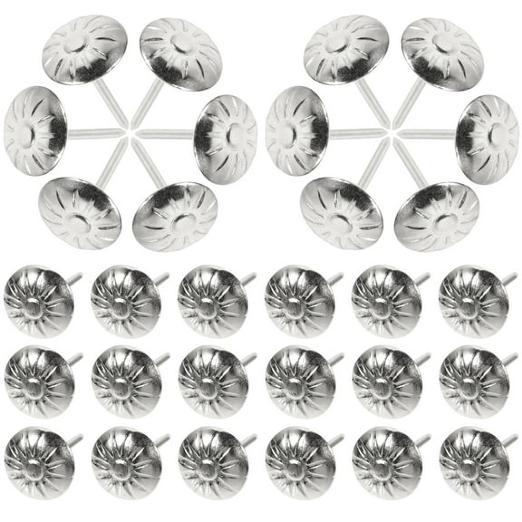 unbranded  300 Pcs Furniture Tacks Iron Upholstery Staples Pins Silver